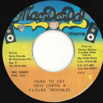 【中古】ジャマイカ7” Tony Curtis & Future Troubles Hard To Get MAC010 Mac Dada Productions /00080 【中古】ジャマイカ7” Tony Curtis & Future Troubles Hard To Get MAC010 Mac Dada Productions /00080