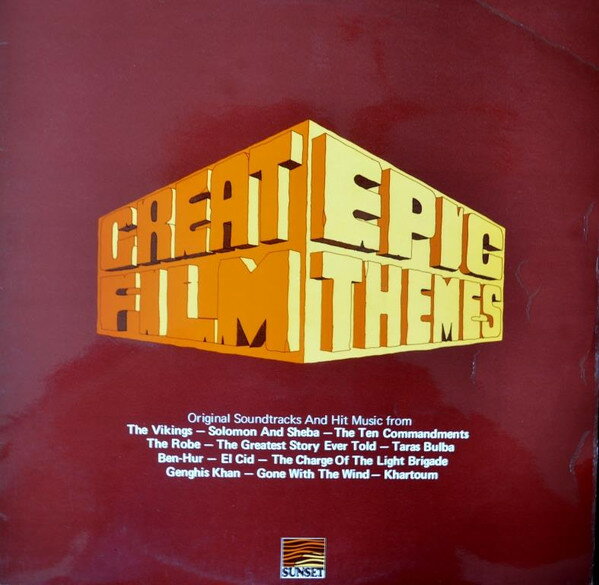 【中古】英LP Various Great Epic Film Themes SLS50243 Sunset Records /00260