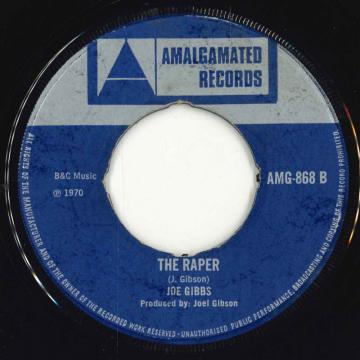 【中古】英7” Lizzy / Joe Gibbs Allstars Gift Of God / The Raper AMG868 Amalgamated Records /00050