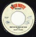 【中古】英7” Delroy Wilson Good To Me HS028 High Note Records /00050