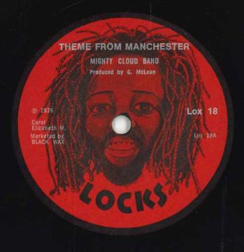 【中古】英7” Mighty Cloud Band Theme From Manchester Lox18 Locks /00050