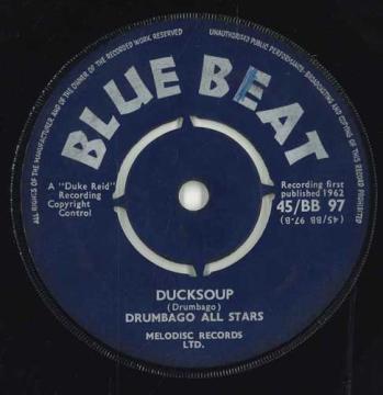 【中古】英7” Derrick And Patsy / Drumbago A Love Not To Brag / Ducksoup 45/BB97 Blue Beat /00050