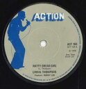 【中古】英7” Linval Thompson Natty Dread Girl ACT103 Action /00050
