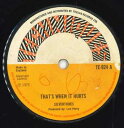 【中古】英7” The Silvertones Thats When It Hurts TE924 Techniques /00050