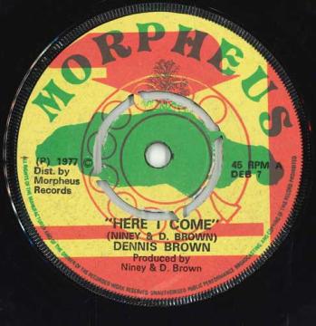 【中古】英7” Dennis Brown Here I Come DEB7 Morpheus /00050 【中古】英7” Dennis Brown Here I Come DEB7 Morpheus /00050