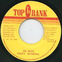 【中古】ジャマイカ7” Ricky General De Wife NONE Top Rank /00080