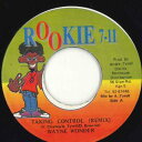 【中古】ジャマイカ7” Wayne Wonder Taking Control (Remix) NONE Rookie 7-11 /00080