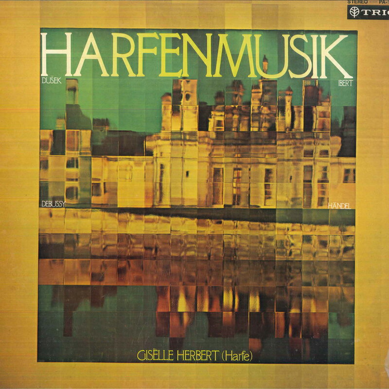 【中古】LP ドゥゼック,ヘンデル,イベール, ドビュッシー 神聖な舞曲と世俗的な舞曲, ドゥシェク PA102..