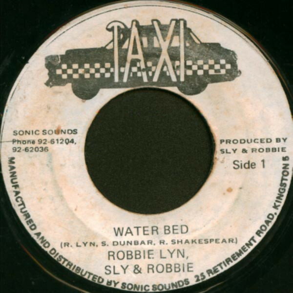 【中古】ジャマイカ7” Robbie Lyn, Sly &amp; Robbie Water Bed NONE Taxi /00080