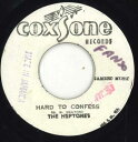 【中古】ジャマイカ7” The Heptones Hard To Confess none Coxsone Records /00050(2)