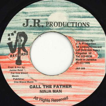 【中古】ジャマイカ7” Ninjaman Call The Father JRP009 J.R. Productions /00080