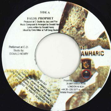 【中古】ジャマイカ7” The Amharic False Prophet / Dancehall Days PHAROS003SV7 Pharos Records Ltd. /00050 【中古】ジャマイカ7” The Amharic False Prophet / Dancehall Days PHAROS003SV7 Pharos Records Ltd. /00050