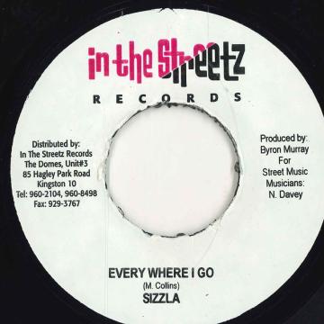 【中古】ジャマイカ7” Sizzla Every Where I Go NONE In The Streetz Recor /00080 【中古】ジャマイカ7” Sizzla Every Where I Go NONE In The Streetz Recor /00080