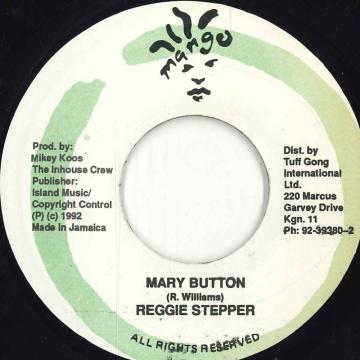 【中古】ジャマイカ7” Reggie Stepper Mary Button none Mango /00050