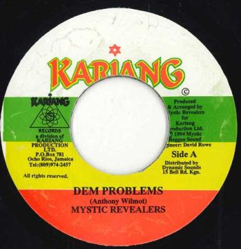 【中古】ジャマイカ7” Mystic Revealers Dem Problems none Kariang Records /00050