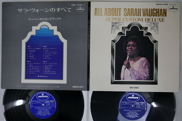 ・アーティスト Sarah Vaughan ・タイトル All About Sarah Vaughan ・レーベル・型番 MERCURY FD90534 ・フォーマット LPレコード ・コンディション(盤) 良い (VG+) ・コンディション(ジャケット) 良い (VG+) ・コンディション(帯) 良い (VG+) ・特記事項 【カバー汚れ】 サンプル画像です。実際の商品の画像ではありません 商品写真はバーコード/カタログ番号に対応したサンプル画像ですので、お送りする商品の画像ではありません。帯やライナーなどの付属品は、特記事項に記載されている場合のみ含まれます。プロモやカラーレコードなどの仕様についても、該当する場合のみ特記事項に記載しています。 【ご購入前に必ずご確認ください】 ・本店サイト(www.recordcity.jp)とは価格、送料が違います ・本店サイト、その他支店のオーダーとは同梱発送できません ・注文確定後に別の注文を頂いた場合、注文同士の同梱は致しかねます。 ・別倉庫から発送しているため、店頭受け渡しは対応しておりません ・一部商品は他の通販サイトでも販売しているため、ご注文のタイミングによっては商品のご用意ができない場合がございます。 ・土日祝日はお休みです 金曜・祝前日9時以降のご連絡またはご入金は、返答または発送が週明け・祝日明けに順次対応となります。 ・ご購入後のキャンセル不可 ご購入後のキャンセルはいかなる理由においてもお受けできません。ご了承の上、ご購入くださいませ。 ・日本郵便(ゆうパック/ゆうメール)によるお届けになります。 ・中古品であることをご理解ください 当ストアでは中古商品を主に販売しております。中古品であることをご理解の上ご購入ください。また、一部商品はRecordCityオンラインストアで試聴可能です。 ・返品について お客様のご都合による返品は一切承っておりません。 表記の内容と実際の商品に相違がある場合、また針飛び等で返品・返金をご希望される場合は、商品の到着後1週間以内にご連絡ください。商品の返送をこちらで確認後、キャンセル・返金を行います。 コンディションVG以下の商品は返品できません。プレイに影響のない表面のこすれ傷、プレス起因のノイズ盤は返品の対象外です。 【コンディション表記】 ・ほぼ新品(M-)(Like New) 完全な新品。未使用。当店ではほぼ使用しません ・非常に良い(EX)(Excellent) 中古盤として美品な状態。わずかな経年を感じるものの傷みを感じさせない、当店基準で最高の状態 ・良い(VG+)(Very Good Plus) 丁寧に扱われた中古品で、軽い使用感がみられる。 ・可(VG)(Acceptable) 使い込まれた中古品で、「良い」よりもさらに使用感がみられる。 ・悪い(VG-)(Bad) 状態が悪いアイテム。使用の保障はなく、再生不可、針飛び、目立つノイズがあるかもしれない。状態によるクレーム不可。返品不可。 ・非常に悪い(G)(Very Bad) 「悪い」よりさらに状態が悪いアイテム。使用の保障はなく、再生不可、針飛び、目立つノイズがあるかもしれない。状態によるクレーム不可。返品不可。 ・ジャンク(Fair)(Junk/Fair) 割れている、反っている、水ダメージがある、カビ、ジャケットが分離している、ひどい書き込み、ひどい擦れなど最低の状態。使用の保障はなく、再生不可、針飛び、目立つノイズがあるかもしれない。状態によるクレーム不可。返品不可。 ・ジャンク(Poor)(Junk/Poor) 割れている、反っている、水ダメージがある、カビ、ジャケットが分離している、ひどい書き込み、ひどい擦れなど最低の状態。使用の保障はなく、再生不可、針飛び、目立つノイズがあるかもしれない。状態によるクレーム不可。返品不可。