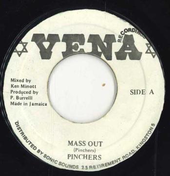 【中古】ジャマイカ7” Pinchers Mass Out none Vena Recordings /00050