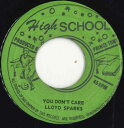 【中古】ジャマイカ7” Lloyd Parks You Dont Care none High School /00050