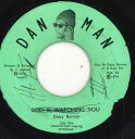 【中古】ジャマイカ7” Dicky Burton God Is Watching You none Dan Man /00050