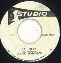 【中古】ジャマイカ7” Lloyd Robinson It Deep none Studio One /00050