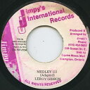 【中古】ジャマイカ7” Leroy Gibbons Medley 111 none Jimpys International /00050