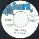 【中古】ジャマイカ7” Leroy Smart Only Time none Black Scorpio /00050