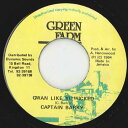 【中古】ジャマイカ7” Captain Barkey Gwan Like Yu Wicked none Green Farm /00050