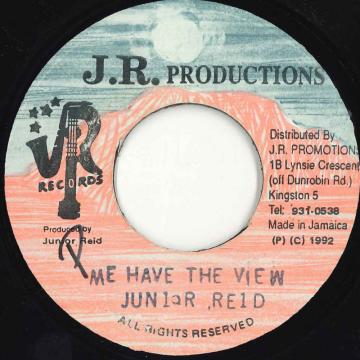 【中古】ジャマイカ7” Junior Reid Me Have The View none J.R. Productions /00050