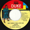 【中古】ジャマイカ7” Frankie Paul Why Dont You Love Me none Duke Records /00050