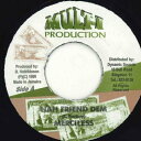 【中古】ジャマイカ7” Merciless Nah Friend Dem none Mult-i Production /00050