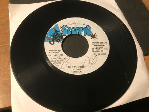 【中古】ジャマイカ7” Gringo Dream Girl NONE Black Scorpio /00080 【中古】ジャマイカ7” Gringo Dream Girl NONE Black Scorpio /00080