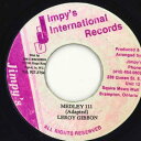 【中古】ジャマイカ7” Leroy Gibbons Medley 111 none Jimpys International /00050