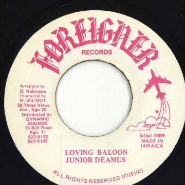 ・アーティスト Junior Demus ・タイトル Loving Baloon ・レーベル・型番 Foreigner Records none ・フォーマット 7インチレコード ・コンディション(盤) 良い (VG+) ・コンディション(...
