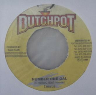 【中古】ジャマイカ7” Lexxus Nummer One Gal NONE Dutchpot /00080