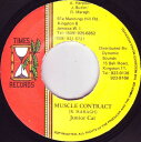 【中古】ジャマイカ7” Junior Cat Muscle Contract NONE Times Records /00080