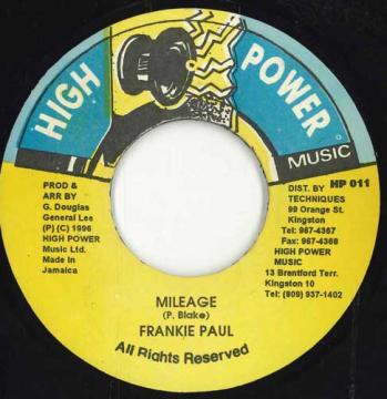 šۥޥ7 Frankie Paul Mileage HP011 High Power Music /00050