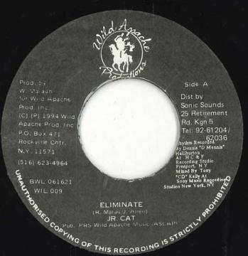 【中古】ジャマイカ7” Junior Cat Eliminate WIL009 Wild Apache /00050 【中古】ジャマイカ7” Junior Cat Eliminate WIL009 Wild Apache /00050