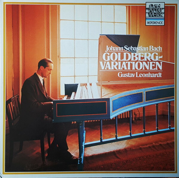 独LP Gustav Leonhardt Johann Sebastian Bach - Goldberg-Variationen 641198AQ TELEFUNKEN /00400
