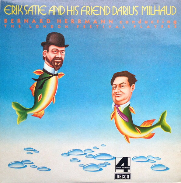 【中古】英LP Erik Satie &amp; His Friend Darius Erik Satie And His Friend Darius Milhaud PFS4286 Decca /00260