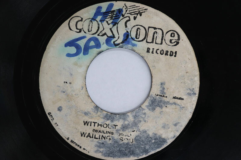 【中古】7” Wailing Souls / Sound Dimensio Without You / Without You (Version) NONE COXSONE RECORDS /00080