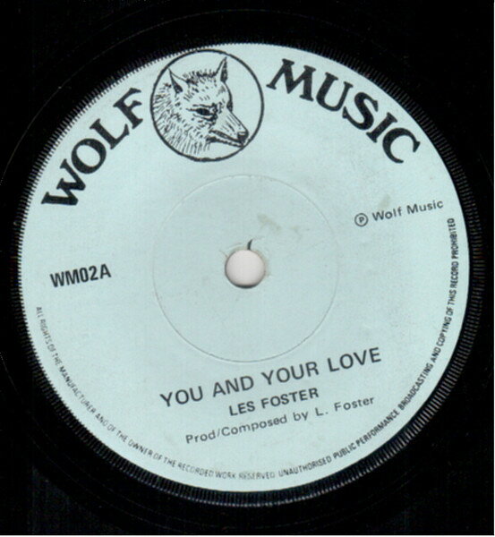 7” Les Foster / Denzil Dennis You And Your Love / Turning Point WM02 Wolf Music /00080