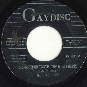 楽天レコードシティ 楽天市場店【中古】ジャマイカ7” Al T. Joe Independence Time Is Here / Im On My Own G43 Gaydisc /00050