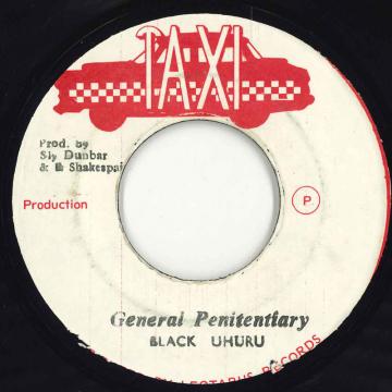 【中古】ジャマイカ7” Black Uhuru General Penitentiary none Taxi /00050