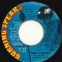 【中古】ジャマイカ7” Burning Spear Bad To Worse none Burning Spear /00050