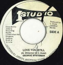 【中古】ジャマイカ7” George Whiteman (3) Love You Still SO0118 Studio One /00050