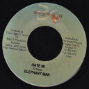 【中古】ジャマイカ7” Elephant Man Hate Mi NONE Baby G Productions /00080