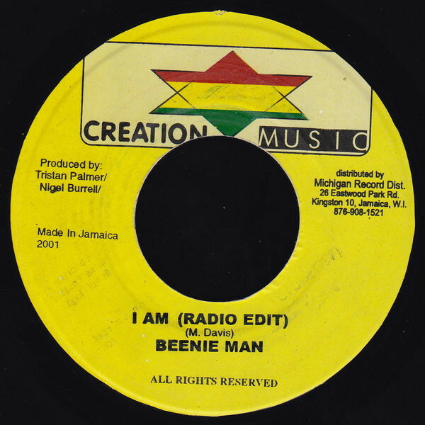【中古】ジャマイカ7” Beenie Man I Am none Creation Star Music /00080