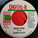 【中古】ジャマイカ7” Bounty Killer Seek God NONE Digital-B /00080