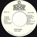 【中古】ジャマイカ7” Jigsy King Cute Face NONE Roof International /00080
