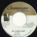 【中古】ジャマイカ7” Beenie Man All A Gal A Chat CHA001 Champagne Internatio /00080